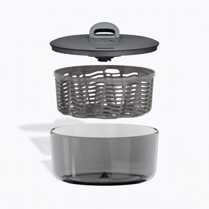Zyliss E940021 9" Easy Spin AquaVent Small Salad Spinner