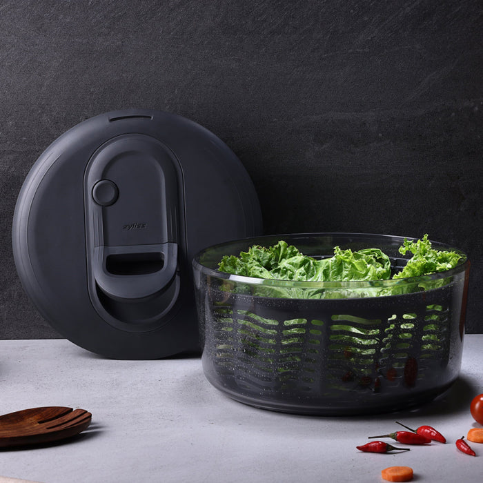 Zyliss E940021 9" Easy Spin AquaVent Small Salad Spinner