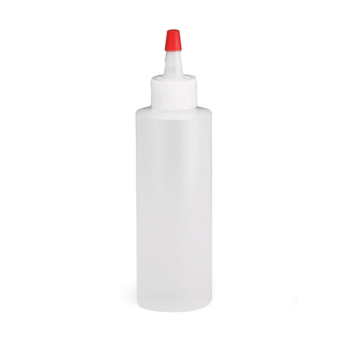 TableCraft 4 Oz. Polyethylene Clear Squeeze Bottle - 1104