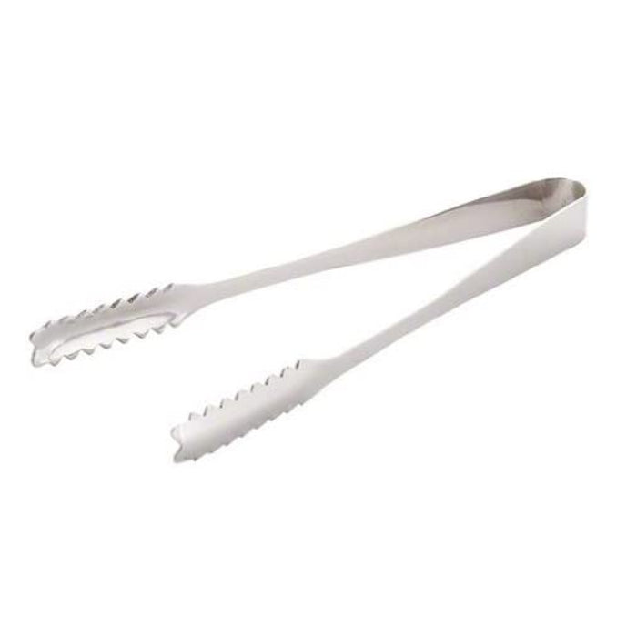 Tablecraft 6-1/2" Stainless Steel Serving Tongs - TC4405