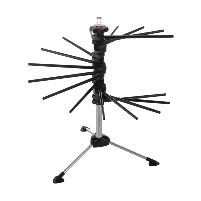 Marcato Tacapasta 16-Arm Chrome Plated Pasta Drying Rack - Black