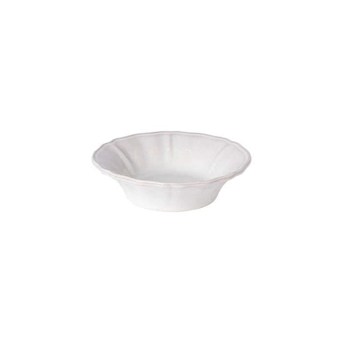 Costa Nova 5.4" Alentejo White Round Stoneware Small Appetizer Bowl - 6/Case - TP142-WHT