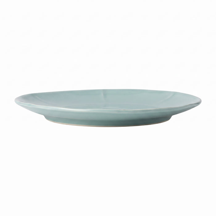 Costa Nova 10.75" Alentejo Turquoise Round Stoneware Dinner Plate - 6/Case - TP273-TRQ