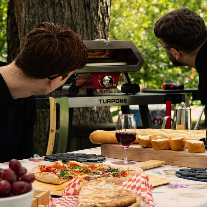 Turpone Ronzio 12" Rotating Pizza Oven