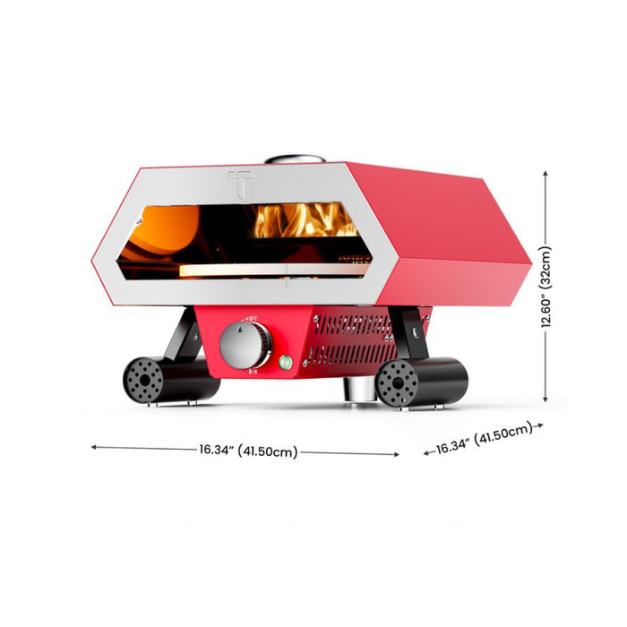 Turpone Ronzio 12" Rotating Pizza Oven