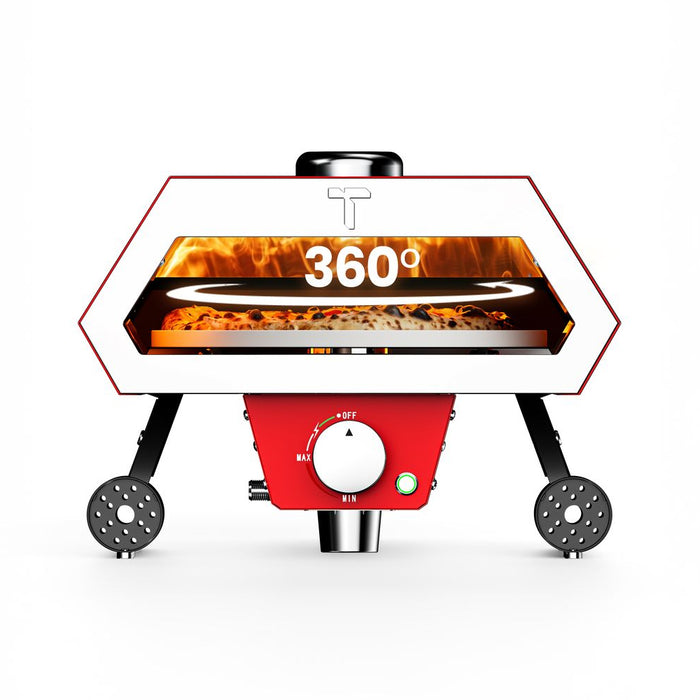 Turpone Ronzio 12" Rotating Pizza Oven