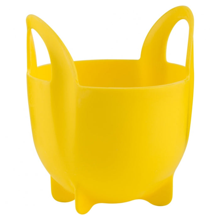 Trudeau 09915025 Silicone Single Egg Poacher Cup - Yellow