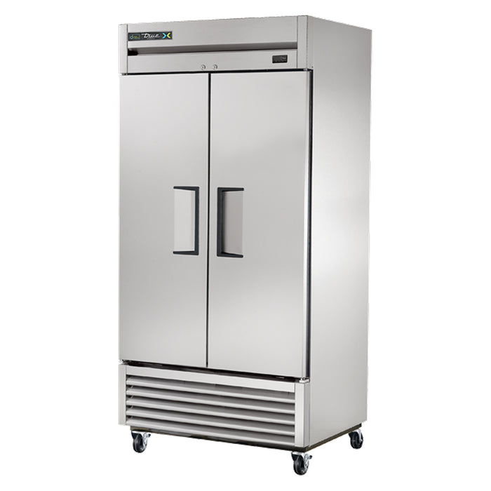 True TS-35F-FLX-HC Flex 39.5" Reach-In Solid 2-Door Convertible Freezer/Refrigerator