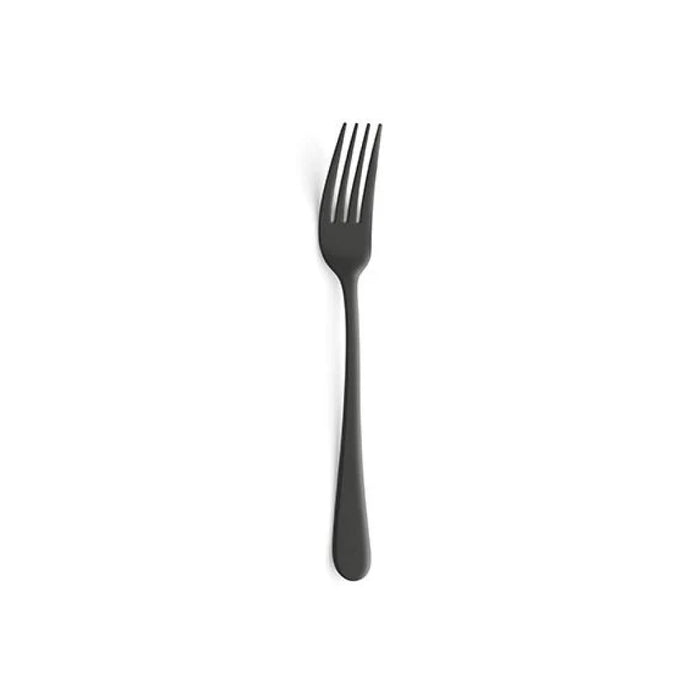 Tableware Cutlery 7.75" Amefa Diplomat Vintage Black PVD Dinner Fork - 12/Case - 1202VTB000320