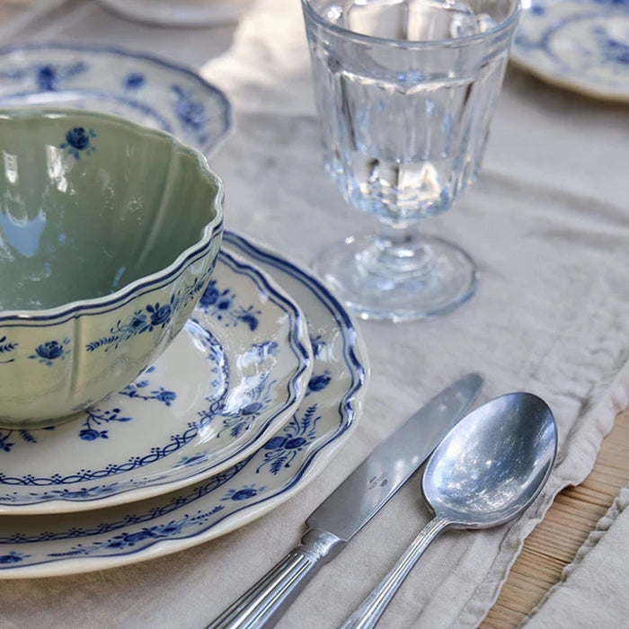 Costa Nova 26 Oz. Vila Olive-Blue Soup/Cereal Bowl - 6/Case - TS161-OBL