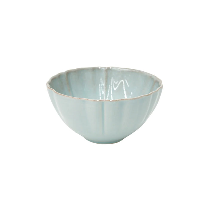Costa Nova 6.5" Alentejo Turquoise Stoneware Cereal Bowl - 6/Case - TS161-TRQ