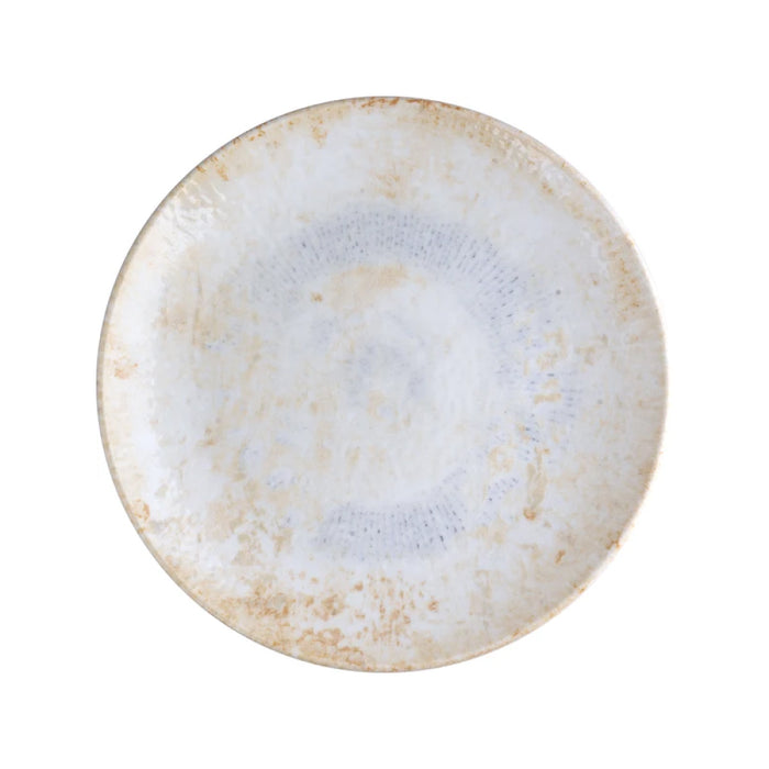 Ariane 10.6" Celestial Round Porcelain Coupe Dinner Plate - 6/Case - DVCARN04W011027