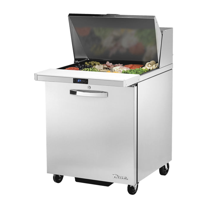 True TSSU-27-12M-B-ADA-HC~SPEC3 27" ADA Compliant Mega Top 1-Door Sandwich Salad Refrigerated Prep Table