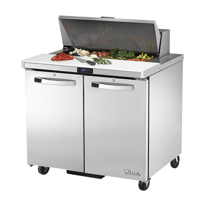 True TSSU-36-08-ADA-HC~SPEC3 36.38" ADA Compliant 2-Door Salad/Sandwich Refrigerated Prep Table