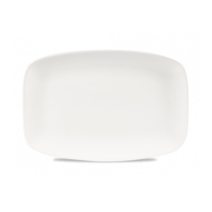 Churchill 11.75" X 7.8" X Squared Super Vitrified Chef's Oblong Plate - 6/Case - WH OBL41