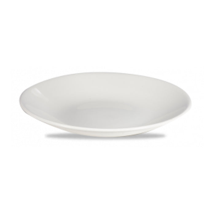 Churchill 8.8" Super Vitrified Profile Deep Coupe Plate - 12/Case - WH PD221