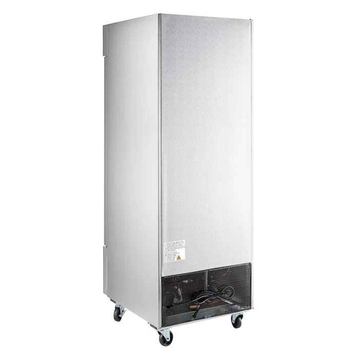 EconoCold 29" Single Solid Door Stainless Steel Reach-In Freezer - U-19F-HC