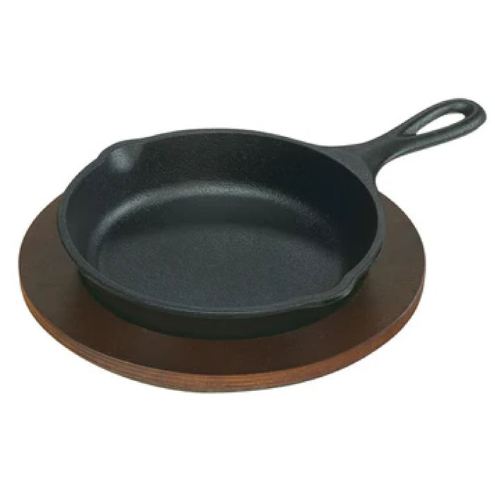 Lodge U3RP 6.5" Round Walnut Wood Underliner