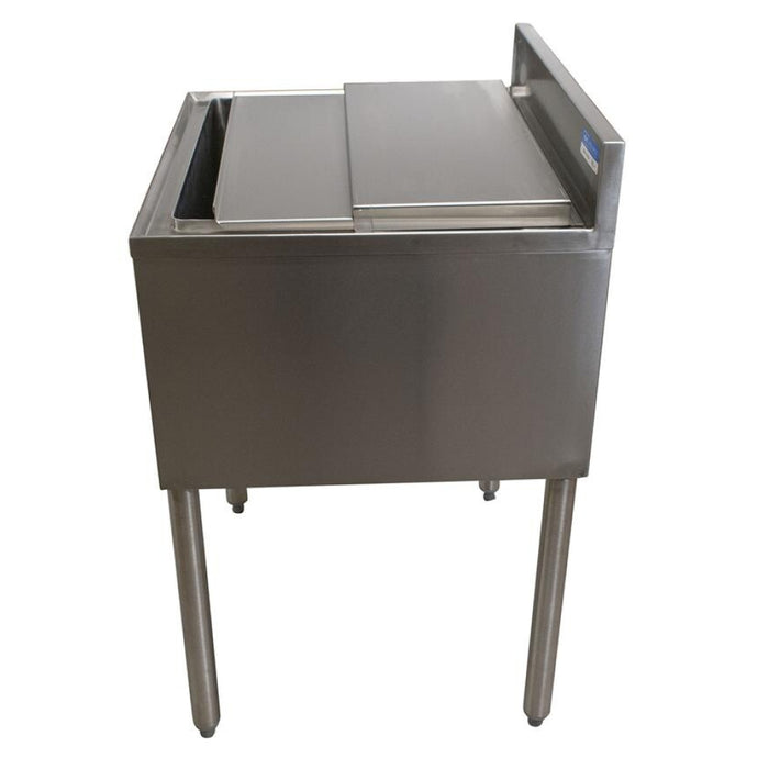 BK Resources 30" Stainless Steel Insulated Ice Bin - UB4-21-IB30