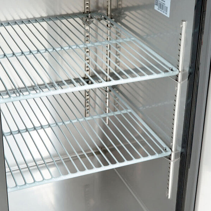 Econocold 48" Two Solid Door Back Bar Refrigerator - UBB-24-48-HC