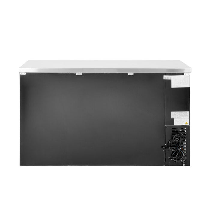Econocold 72" Three Glass Door Back Bar Refrigerator - UBB-24-72GSS-HC