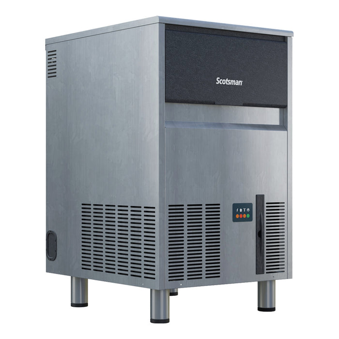 Scotsman UC0918GAX-1 18" Air-Cooled Undercounter Self-Contained Ice Machine with Storage - 95 Lbs.
