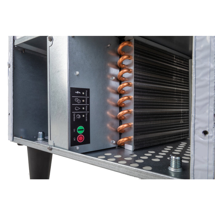Scotsman UF0915AX-1 15" Air Cooled Undercounter Self-Contained Flake Ice Machine - 96 Lbs.