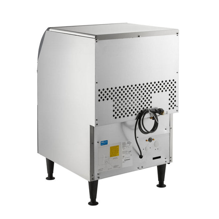 Scotsman UF424AX-1 24" Air Cooled Undercounter Self-Contained Flake Ice Machine with Storage - 440 Lbs.