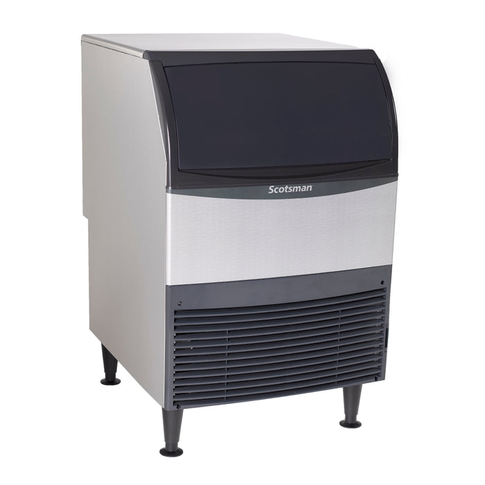 Scotsman UF424AX-1 24" Air Cooled Undercounter Self-Contained Flake Ice Machine with Storage - 440 Lbs.