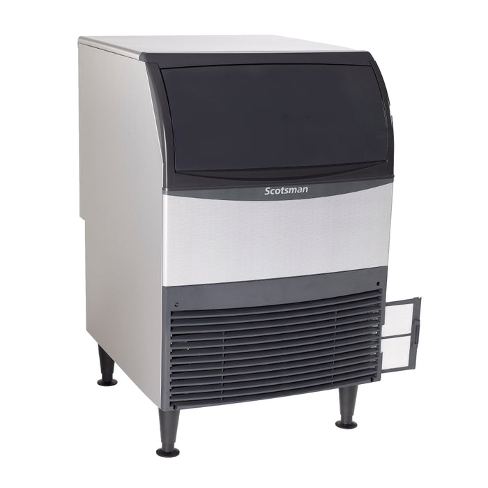 Scotsman UF424AX-1 24" Air Cooled Undercounter Self-Contained Flake Ice Machine with Storage - 440 Lbs.