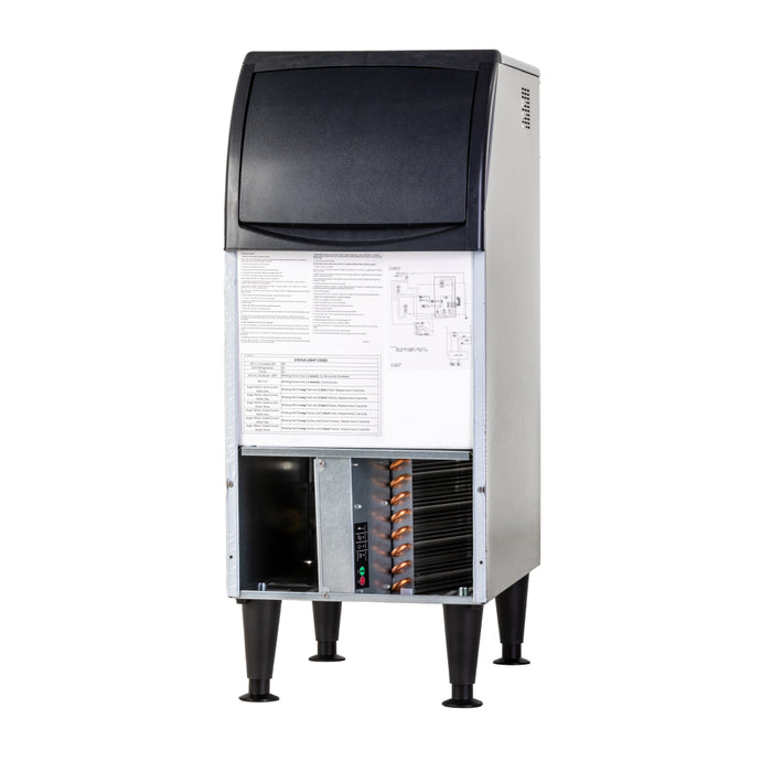 Scotsman UN0815AX-1 15" Air Cooled Undercounter Self-Contained Nugget Ice Machine - 99 Lbs.