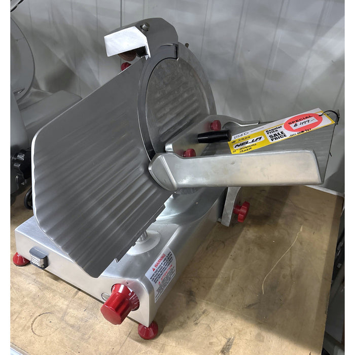 (USED) Trento 12" Manual Meat Slicer - 0.35 hp - 21624