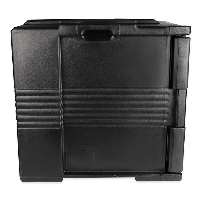 Cambro UPC400SP110 Ultra Pan Carrier® Black Front Loading Insulated Food Pan Carrier - 18" x 25" x 24"
