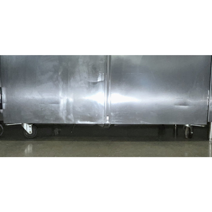 (USED) Delfield GBR2P-S-M481 55" 2-Section Solid Door Reach-In Refrigerator