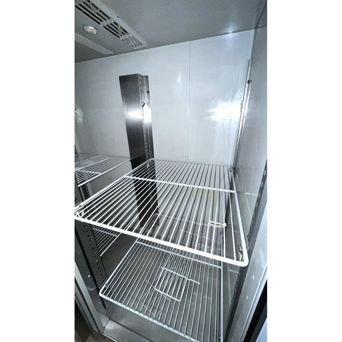 (USED) Delfield GBR2P-S-M481 55" 2-Section Solid Door Reach-In Refrigerator