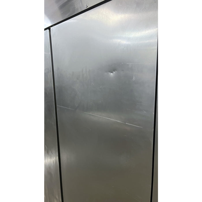 (USED) Delfield GBR2P-S-M481 55" 2-Section Solid Door Reach-In Refrigerator