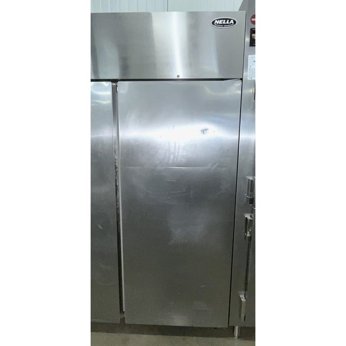 (USED) Delfield GBR2P-S-M481 55" 2-Section Solid Door Reach-In Refrigerator