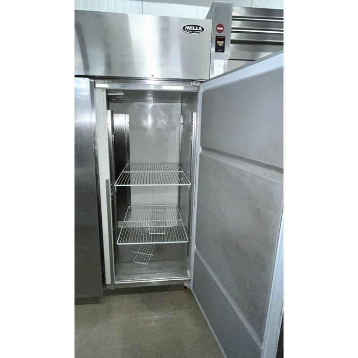 (USED) Delfield GBR2P-S-M481 55" 2-Section Solid Door Reach-In Refrigerator