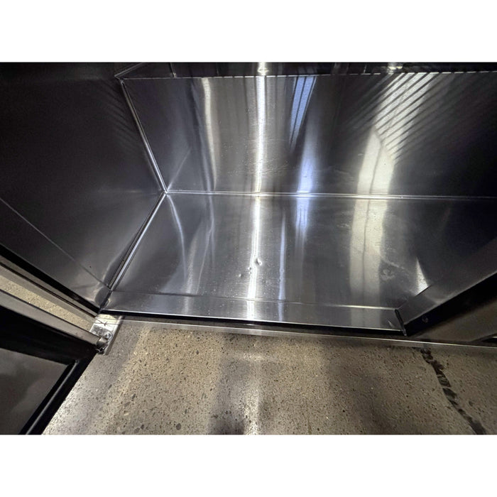 (USED) Atosa MGF8404 72" Solid 3-Door Undercounter Refrigerator - 21.13 Cu. Ft.