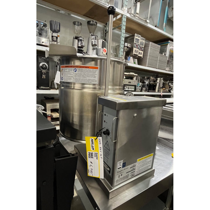 (USED) Cleveland KET-12T Manual 12-Gallon Electric Steam Kettle - 208V