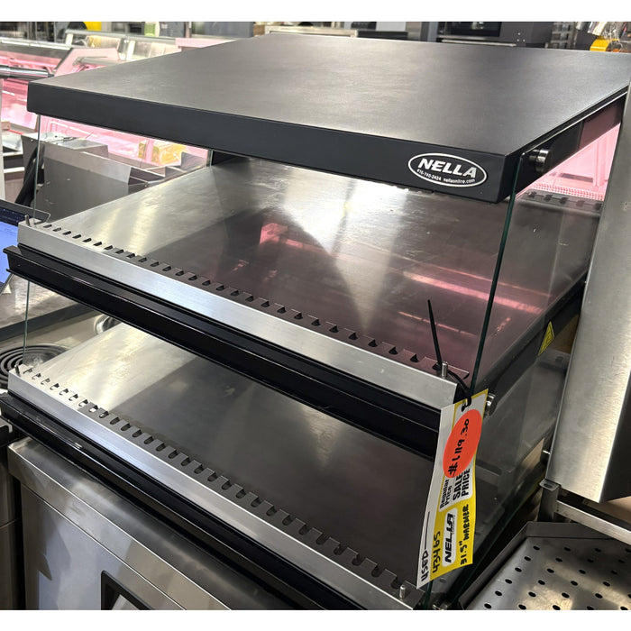 (USED) Nella 32" Countertop Food Display Warmer - 3 Cu. Ft. - 43465