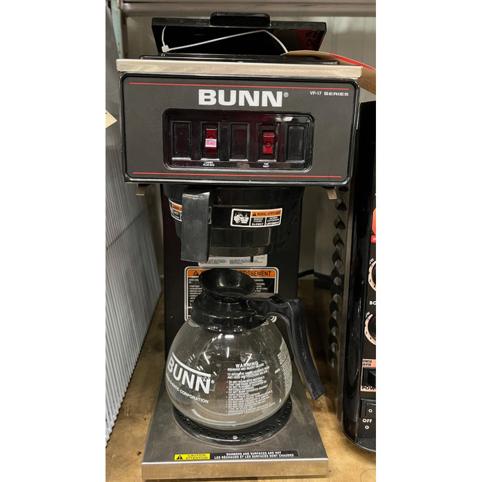 (DEMO) Bunn VP17-2 Pourover Coffee Brewer With 2 Warmers - Black - 13300.6002