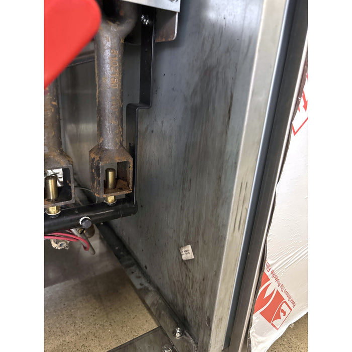 (USED) Frymaster Dean SR162 75 Lb. Single Super Runner Value Natural Gas Fryer - 150,000 BTU