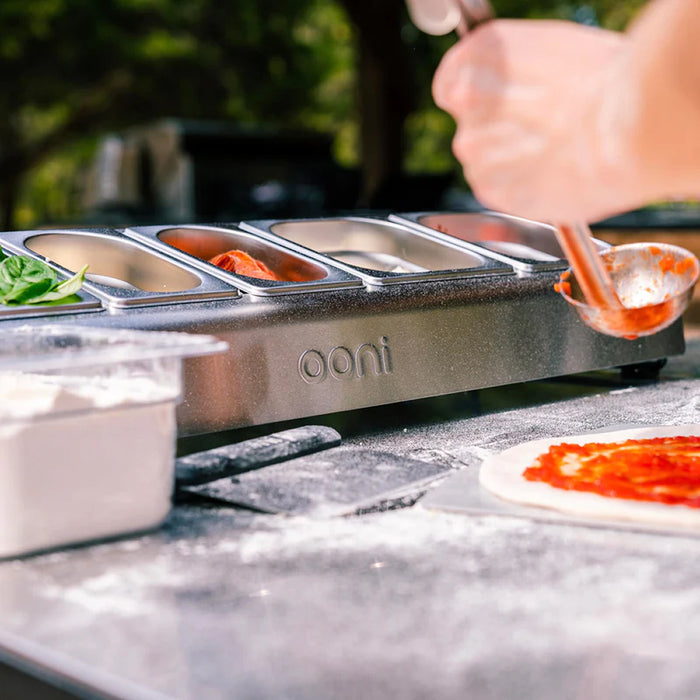 Ooni 7" Small Stainless Steel Pizza Topping Storage Container - UU-P0D300