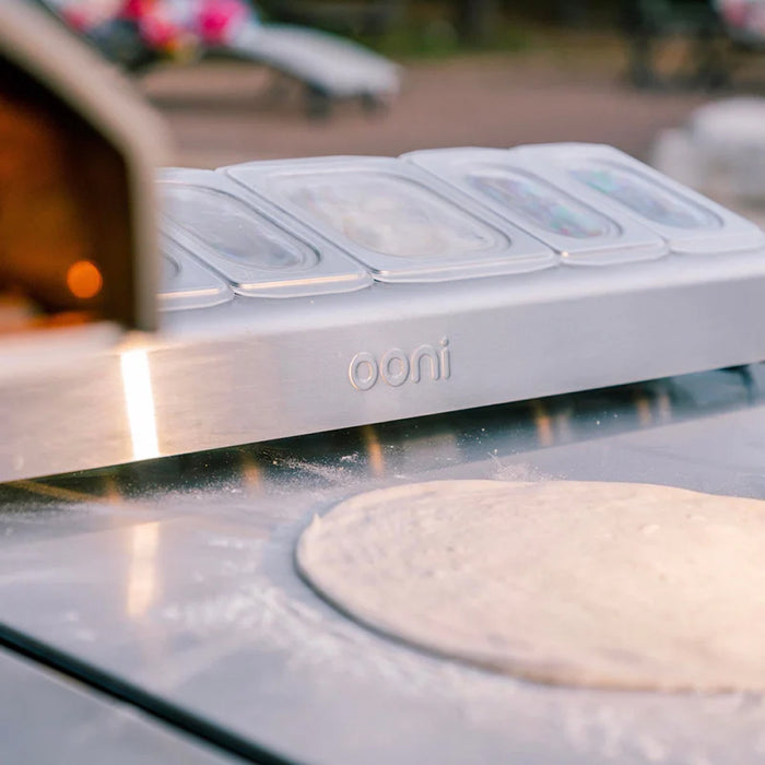 Ooni 7" Small Stainless Steel Pizza Topping Storage Container - UU-P0D300