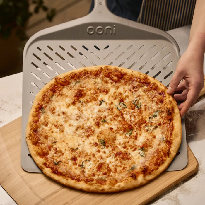 Ooni 14" Signature Aluminum Perforated Pizza Peel - UU-P38D00