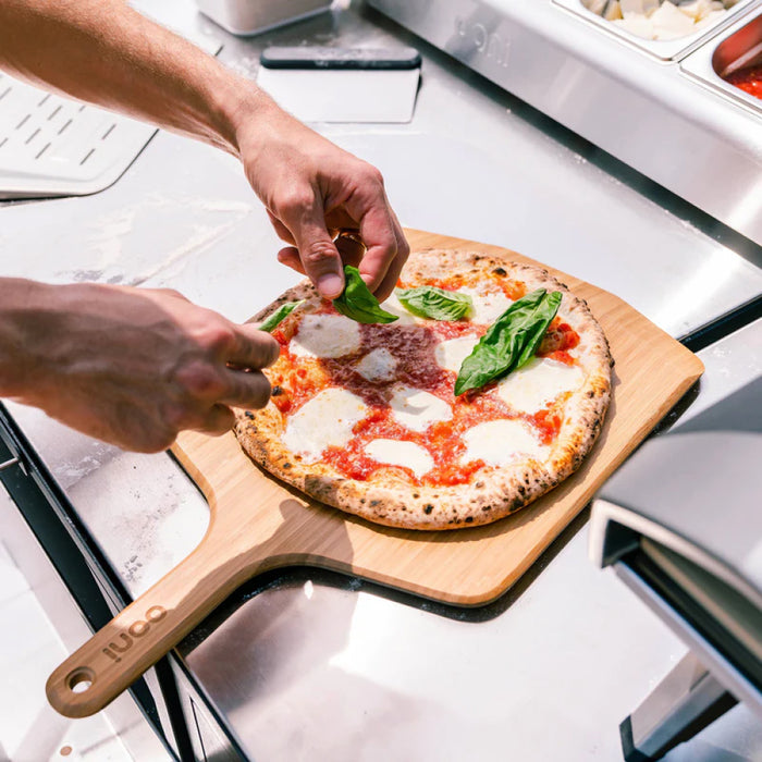 Ooni 14" Bamboo Pizza Peel & Serving Board - UU-P1CC00
