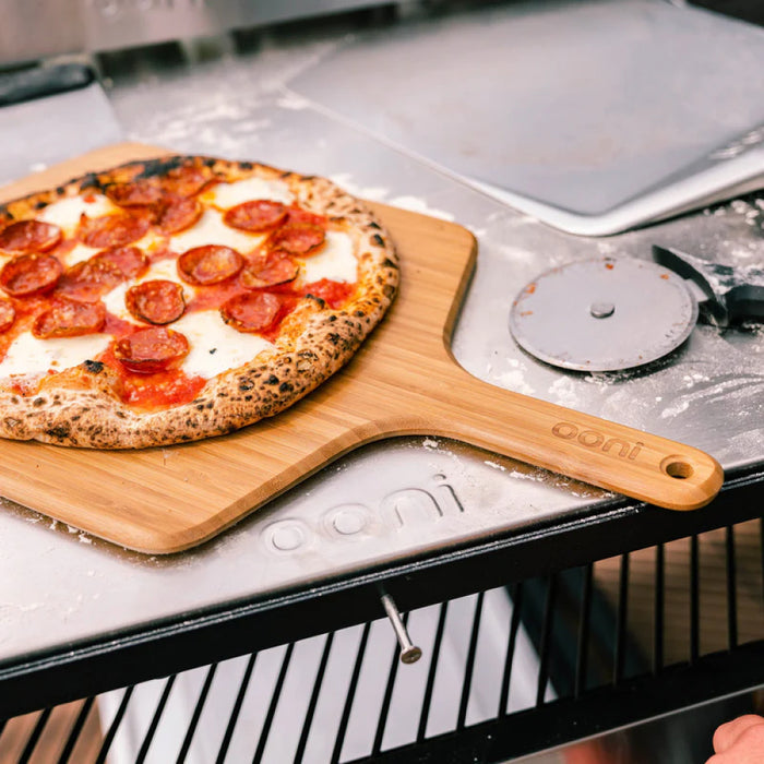 Ooni 14" Bamboo Pizza Peel & Serving Board - UU-P1CC00