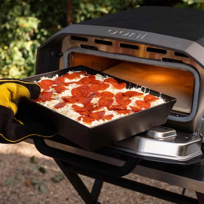 Ooni 9" x 6" Rectangular Small Detroit-Style Pizza Pan - UU-P26300