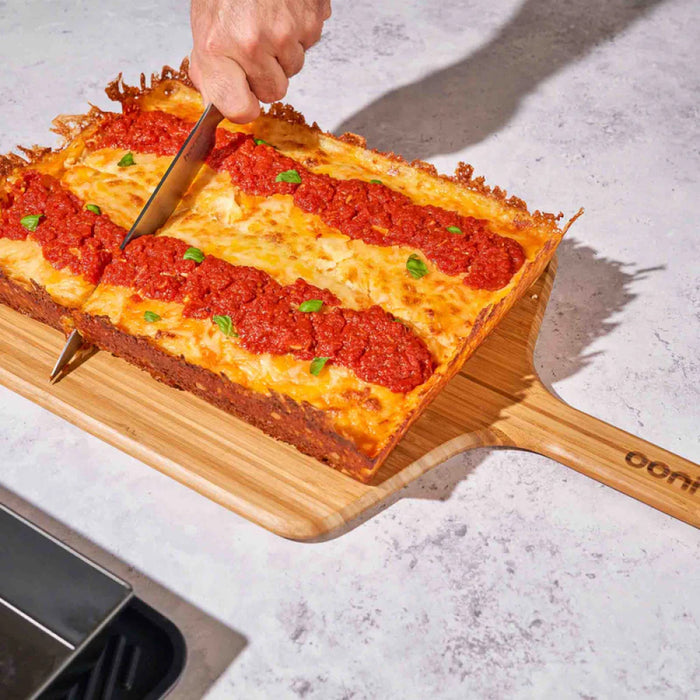Ooni 13" x 10" Rectangular Medium Detroit-Style Pizza Pan - UU-P26400